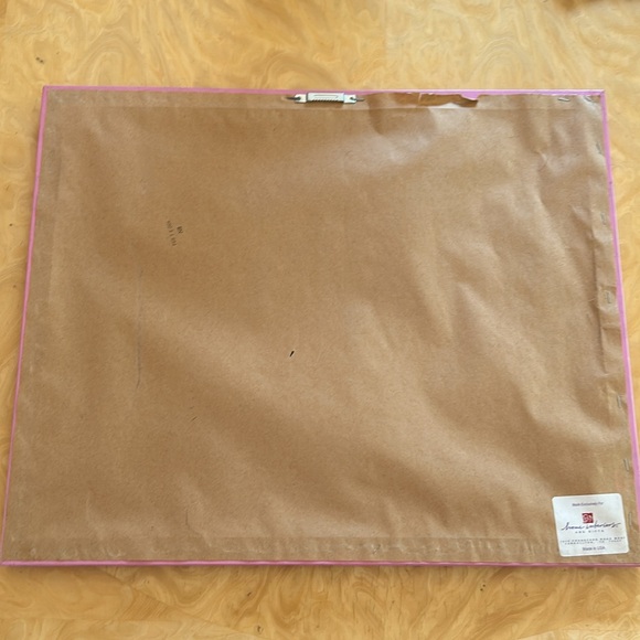 Home Interiors “Princess” Painting with Pink Frame - Picture 3 of 5